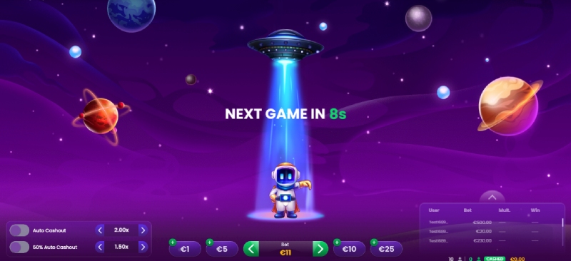 Jogar Spaceman na CNC Bet